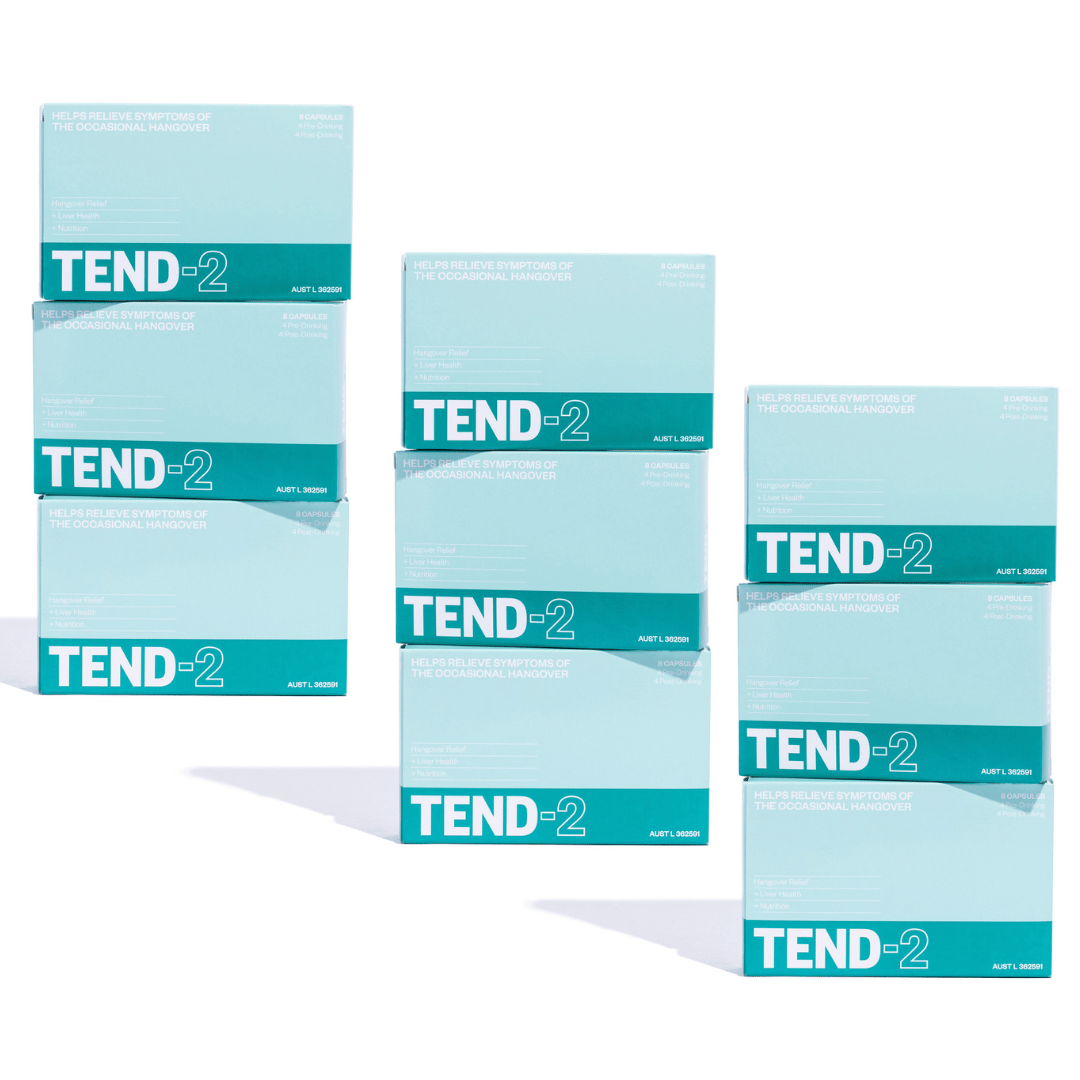Melbourne brand Tend-2 offers natural hangover relief capsules