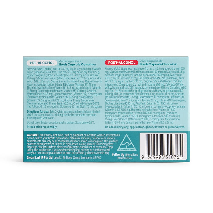 Tend-2 Premium Hangover Relief